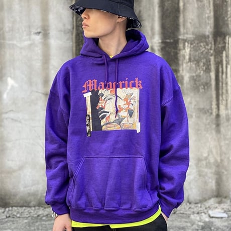 『BLACKBLOND』 　マーベリックパーカー (Purple)