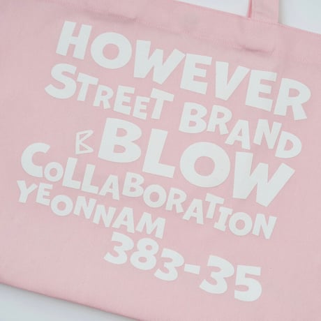 『BLOW』  HOWEVER X BLOW エコバッグ (Pink)