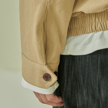 『 BY:L 』    ヘリントンジャケット(Beige)