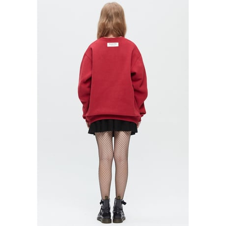 『Verynineflux』 スナァグスウェット (Burgundy)