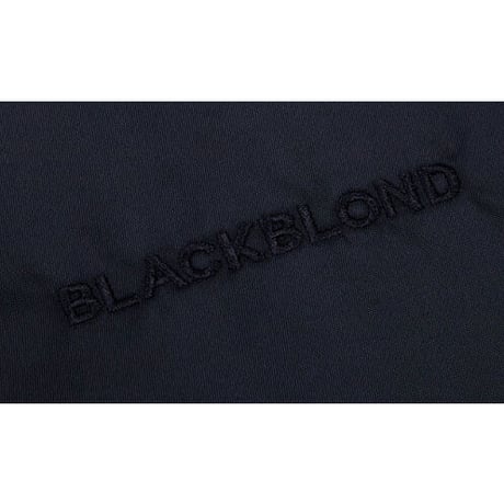 『BLACKBLOND』 　グラフィティーロゴリバーシブルMA-1ボマージャケット (Black)