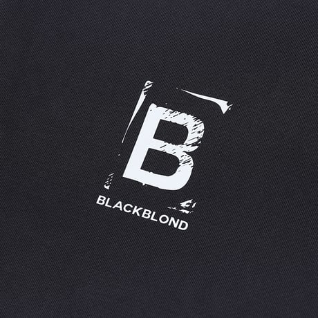 『BLACKBLOND』  Vintage Clash Pigment T-Shirt (Vintage Black)