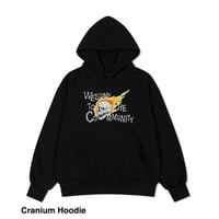 『Community Club』 　CRANIUM HOODIE  (Black)