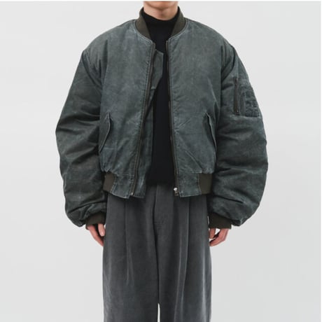 『HIFIFNK』  michael cracked ma-1 (2Color)