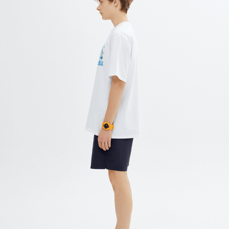『grooverhyme』 　TRIPLE DUMBY T-SHIRT (White)
