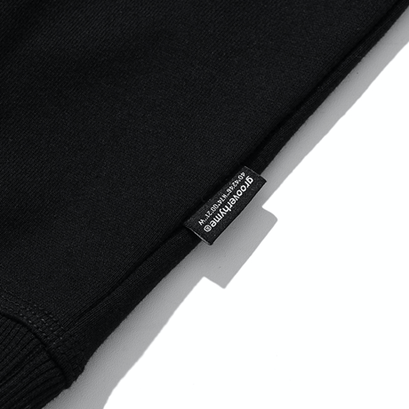 『grooverhyme』 　NYC ロケーションスウェット (Black)