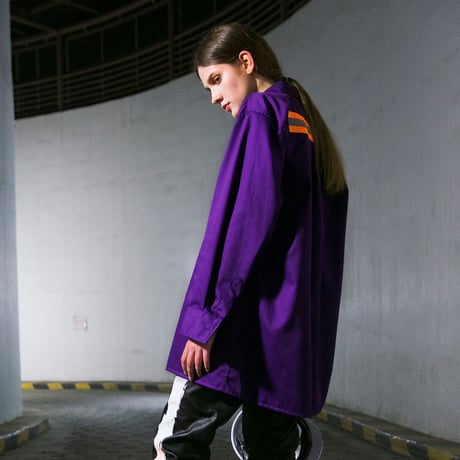 Swallowtale Single reflective taped Shirts (Purple)