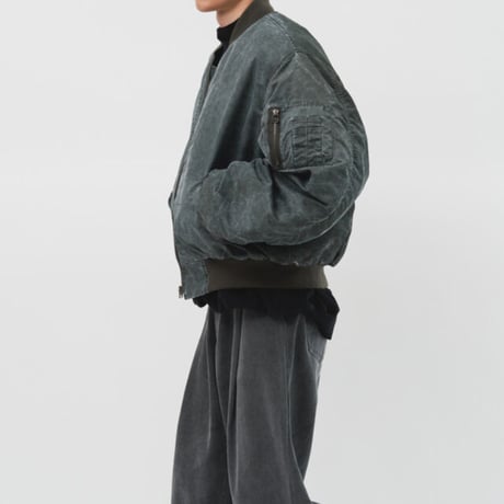 『HIFIFNK』  michael cracked ma-1 (2Color)