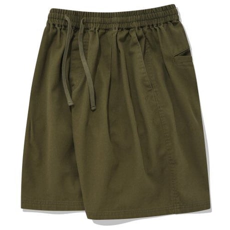 『grooverhyme』 　バーミューダショーツパンツ (Khaki)