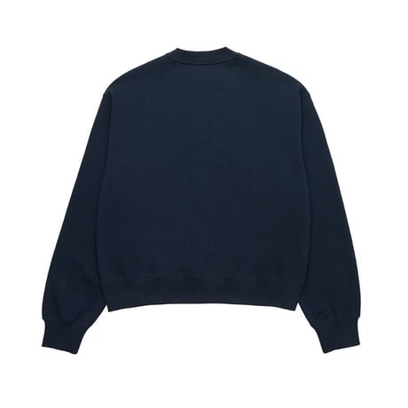 『MURRA AER 』  リリークロップスウェットシャツ (Navy)