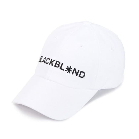 『BLACKBLOND』 Classic Logo Cap (White)