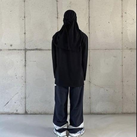 『DRUG PRODUCT 』 　ビンテージプリンティングロングスリーブTシャツ (Black)
