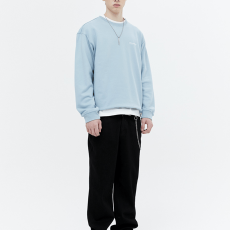 『grooverhyme』 　NYC ロケーションスウェット (Light Blue)