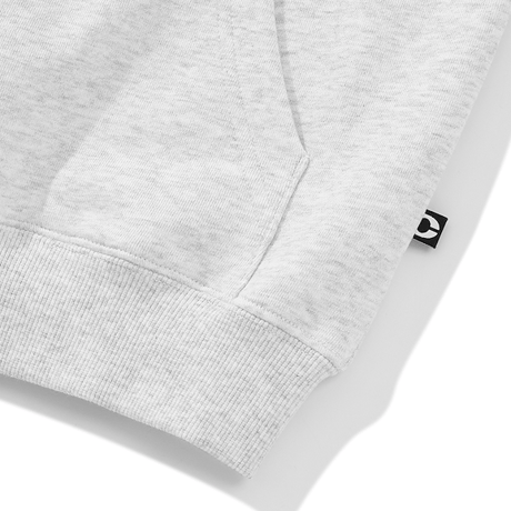 『Code:graphy』 　arch logo hoodie zip-up (Light Grey)