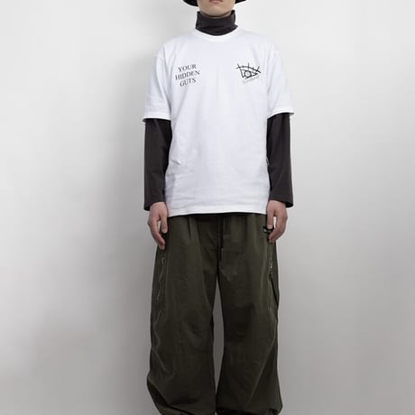 『BLACKBLOND』　oculus logo t-shirt (White)