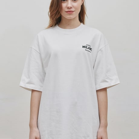 『Verynineflux』 ドゥオモアートワーク Tシャツ (White)