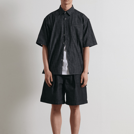 『BY.L 』 バミューダワークパンツ (Black)