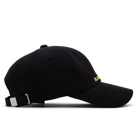 『BLACKBLOND』  　オリジナルロゴキャップ (Black/Yellow)