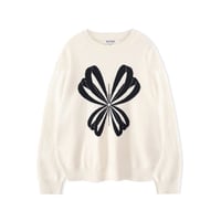 『VETEZE』 　AubeA star ribbon knit (Ivory)