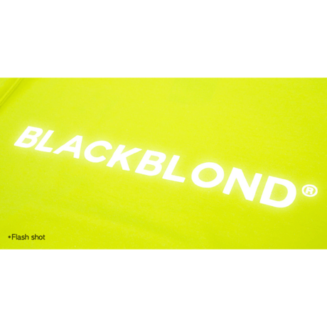 『BLACKBLOND』 　リフレクションクラシックスマイルロゴパーカー (Neon)