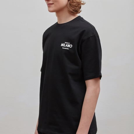 『Verynineflux』 ドゥオモアートワーク Tシャツ (Black)