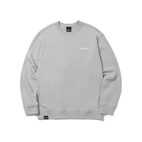 『grooverhyme』 　NYC ロケーションスウェット (Light Grey)