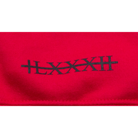 『BLACKBLOND』 グラフィティーナンバーパーカー (Red)