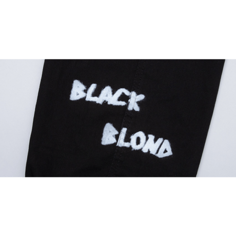 『BLACKBLOND』 　マーベリックカーゴジョガーパンツ (Black)