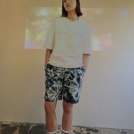 『LOUPS BLANCS』 ホログラムロゴ Tシャツ (White)