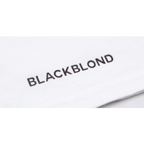『BLACKBLOND』 イノセントクライムロングスリーブ Tシャツ (White)