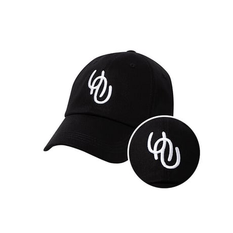 『CORUNU』  シグネチャーロゴキャップ (Black)