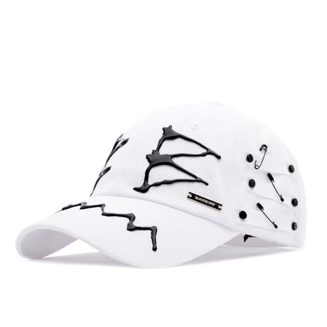 『BLACKBLOND』 ブラックデビルキャップ (White)