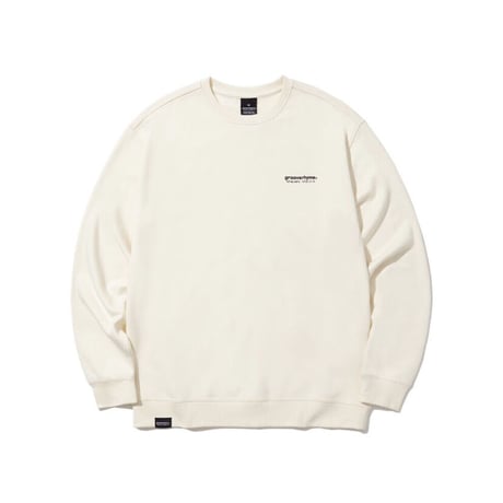 『grooverhyme』 　NYC ロケーションスウェット (Ivory)