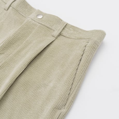 『HIFIFNK』  コーデュロイスナップパンツ (Beige)