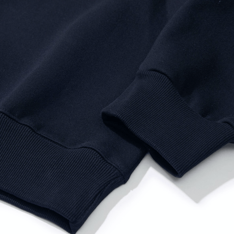 『Code:graphy』 　ハーフアウトラインロゴスウェット (Navy)