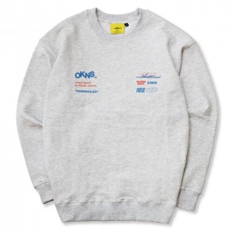 『OKENS SEOUL 』 RISE of OKNS crewneck (Oatmeal)