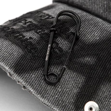 『BLACKBLOND』  ゴブリングラフィティーカスタムキャップ (Dark Gray)