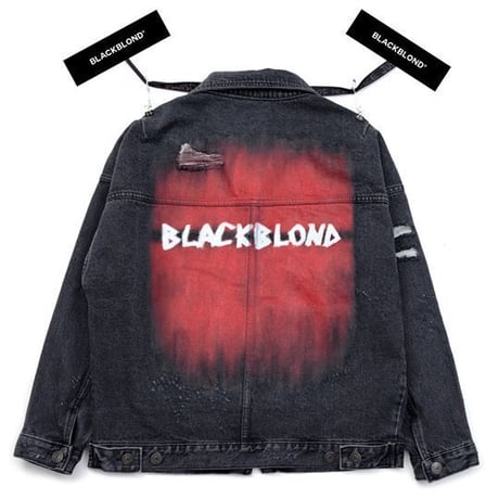 『BLACKBLOND』 ザ・ラストブラッドデニムジャケット (Charcoal)