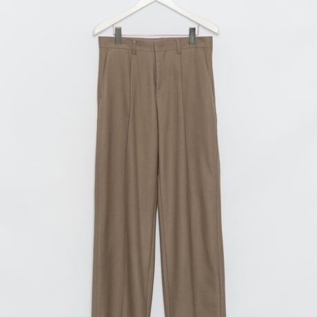 『HIFIFNK』  alden wool trousers pants (Cocoa)