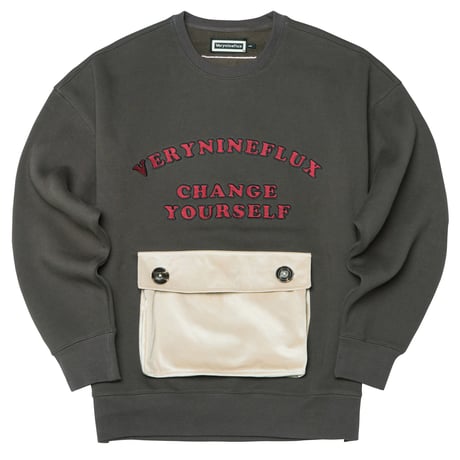 Verynineflux ADORABLE CREWNECK (Charcoal)