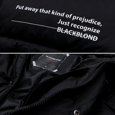 Blackblond BBD Brutal Graffiti Long Padding (Black)