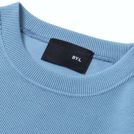 『 BY.L 』    ラウンドオープンニット (SkyBlue)