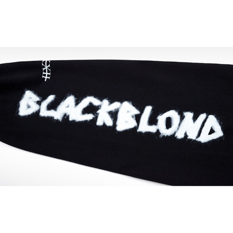 『BLACKBLOND』 　ディスオーダースウェットパンツ (Black)