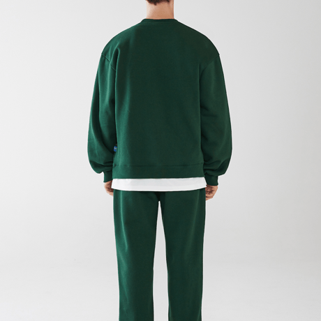 『Code:graphy』 　アップリケロゴスウェット (Green)