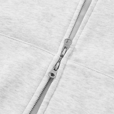 『Code:graphy』 　arch logo hoodie zip-up (Light Grey)