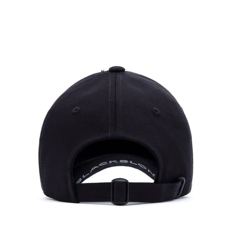 『BLACKBLOND』  ペルソナ プレートロゴキャップ (Black)