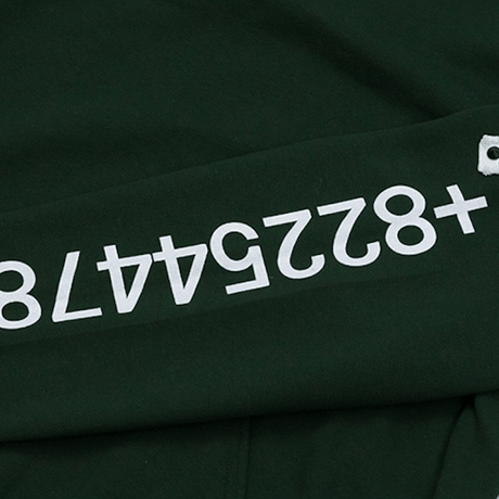 Blackblond BBD Graffiti Number Hoodie (Green)