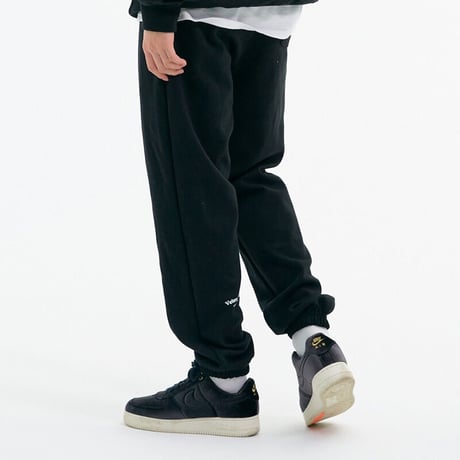 『VETEZE』 　メッセージジョガーパンツ (Black)