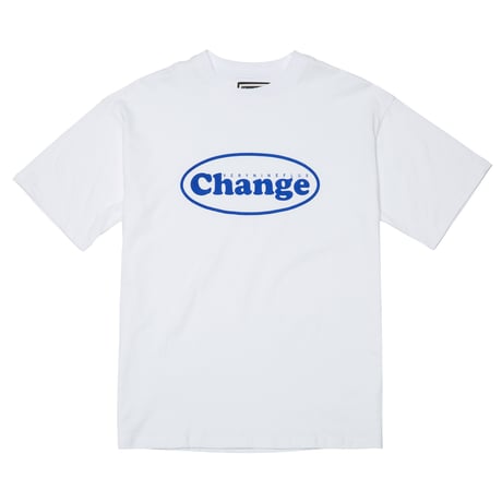 『Verynineflux』  オーバル  Tシャツ (White)