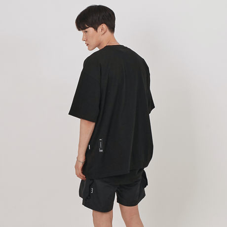 『 BY:L 』    ボックスオーバーTシャツ (Black)